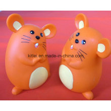 ICTI Mini PVC Christmas Gift Lovely Customed Plastic Mouse Toy